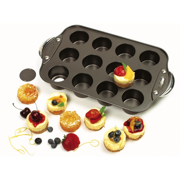 Deluxe 12 Mini Cheesecake Pan