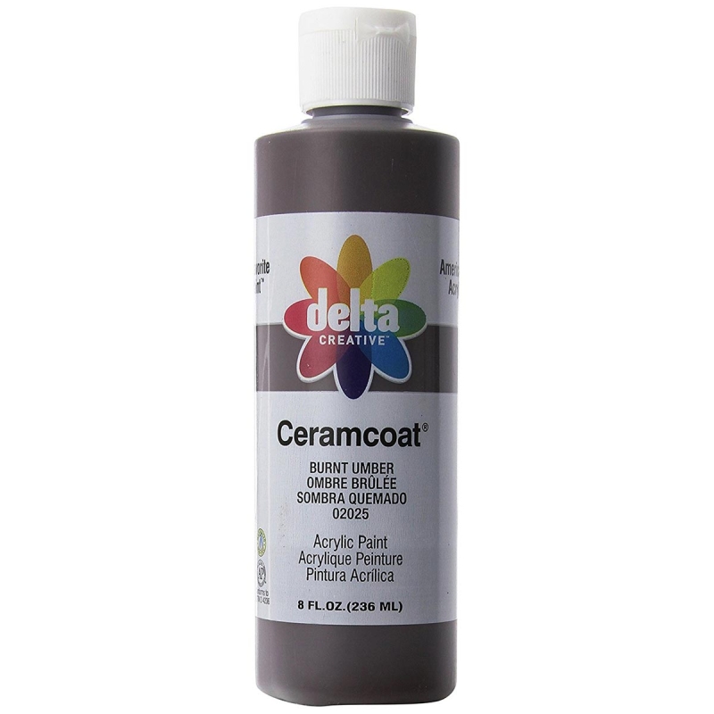 Burnt Umber Delta Ceramcoat 8oz