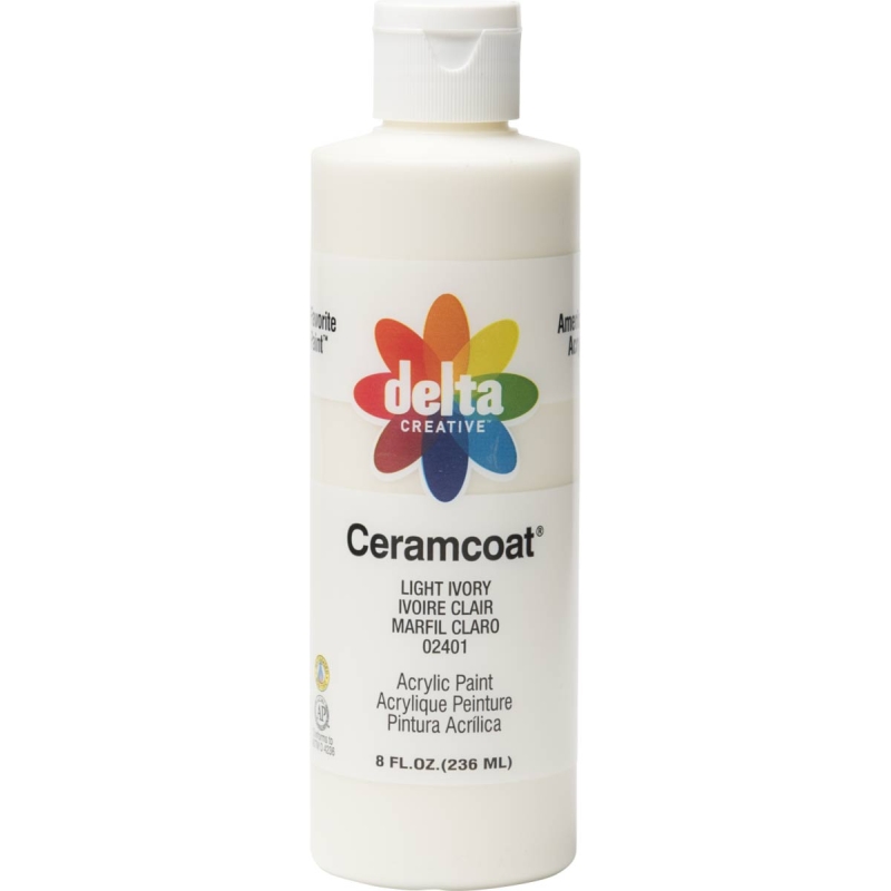 Light Ivory Delta Ceramcoat 8oz