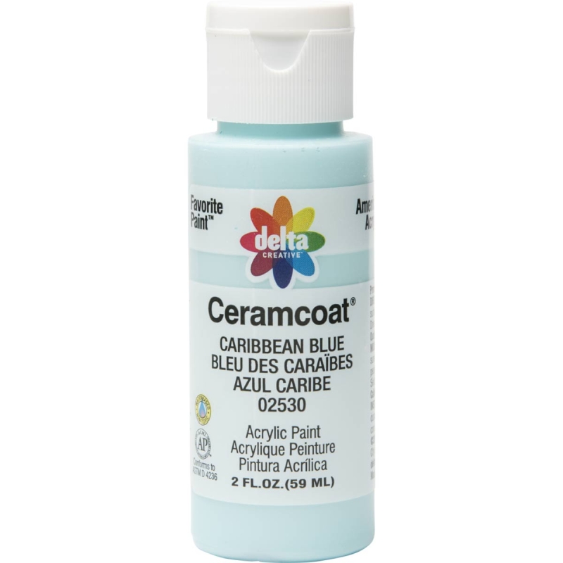 Caribbean Blue Delta Ceramcoat 2oz