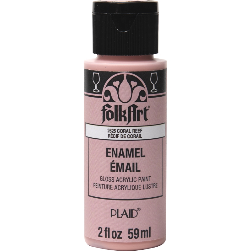 CORAL REEF FOLKART ENAMELS - 2oz