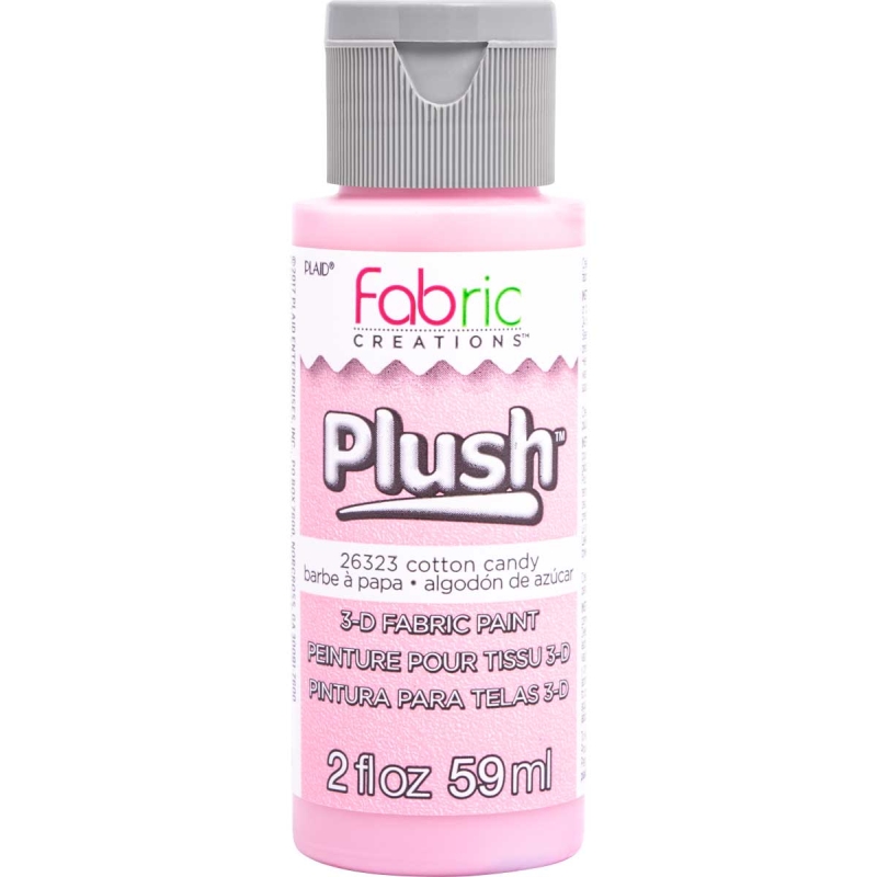 Cotton Candy Plush 3D Fabric Paint 2oz