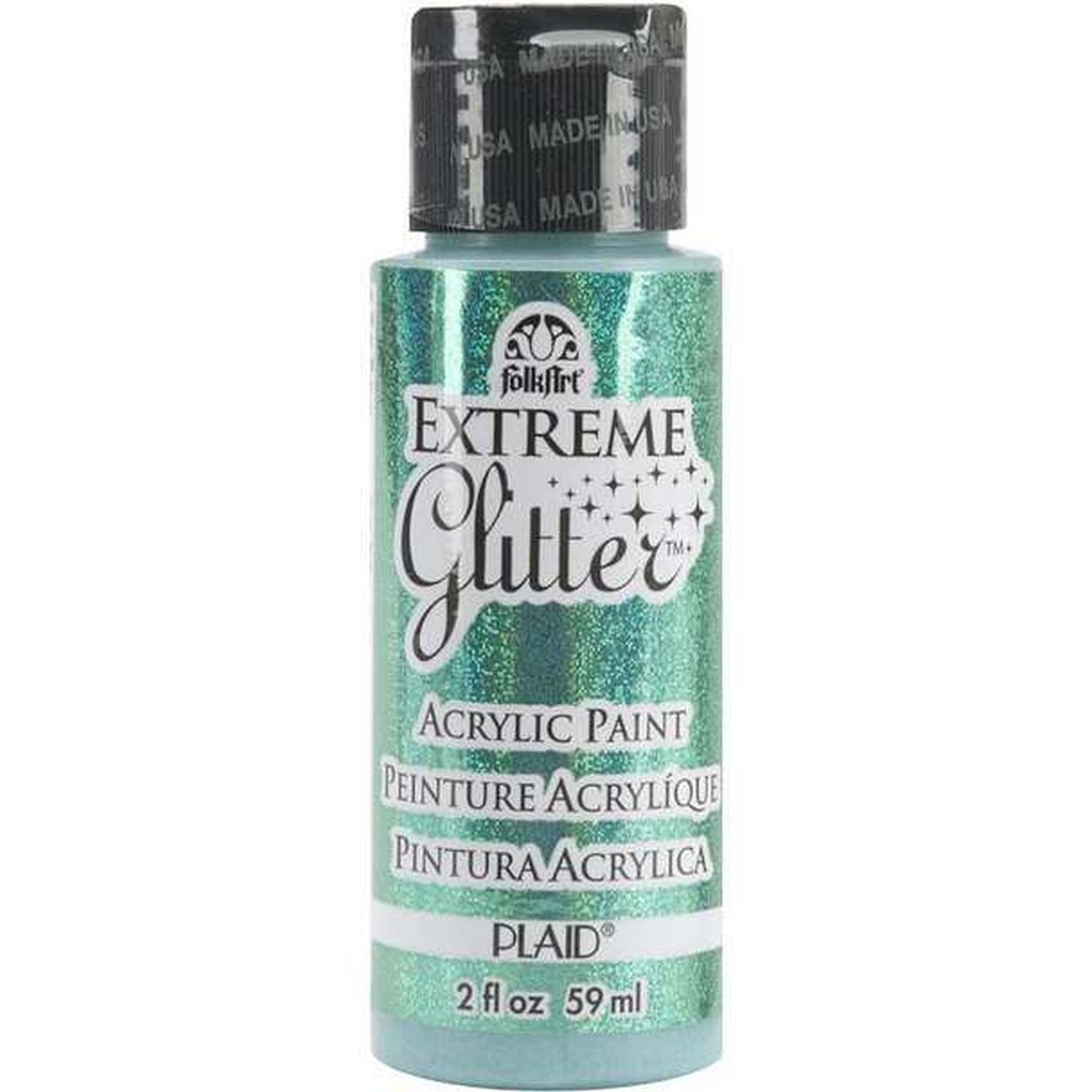 Aqua FolkArt Extreme Glitter 2oz