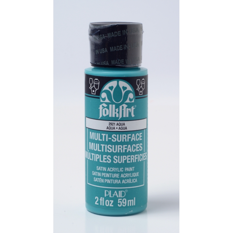 Aqua Folkart Multi-Surface 2oz