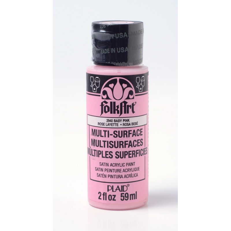 Baby Pink  Folkart Multi-Surface 2oz