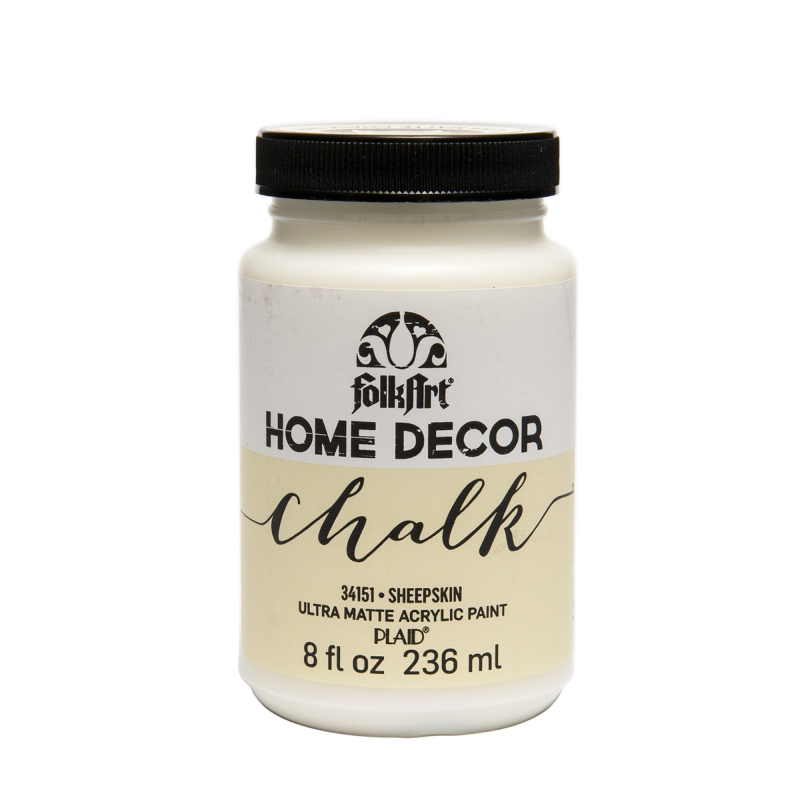 Sheepskin FolkArt Home Decor Chalk 8oz