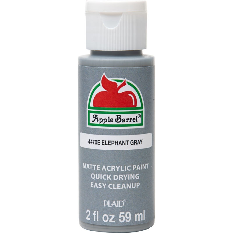 Elephant Gray Apple Barrel 2oz