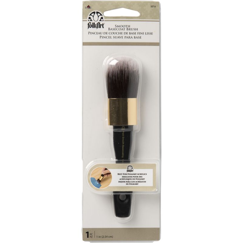 FolkArt Smooth Basecoat Brush 1"