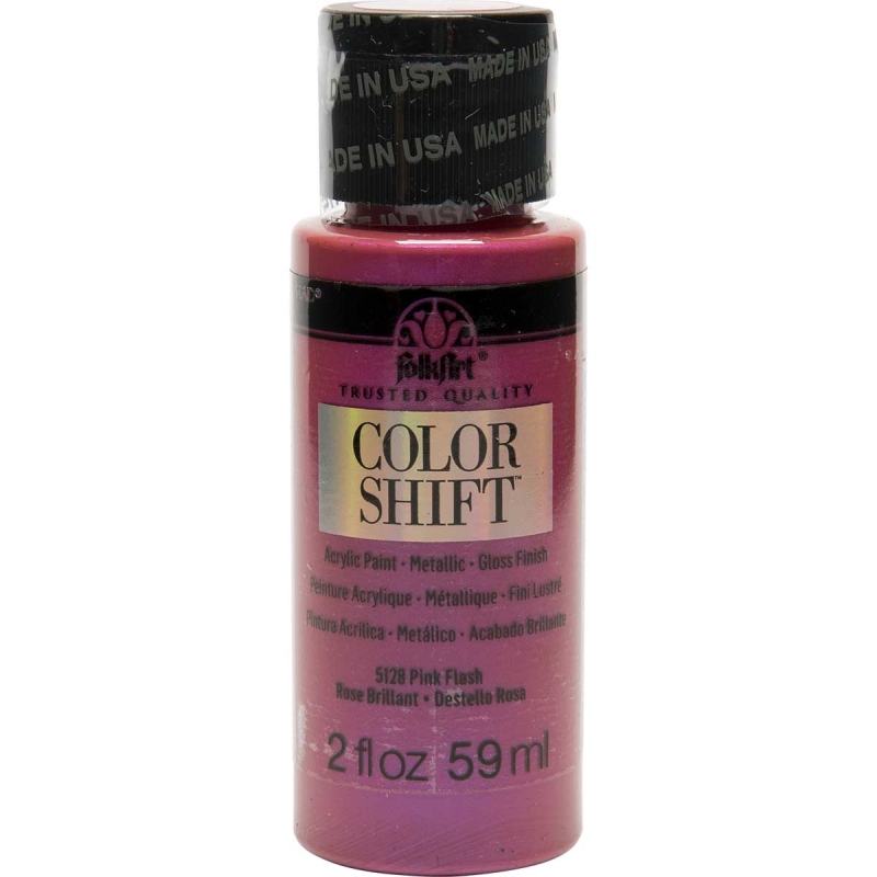 Pink Flash FolkArt Colour Shift 2oz