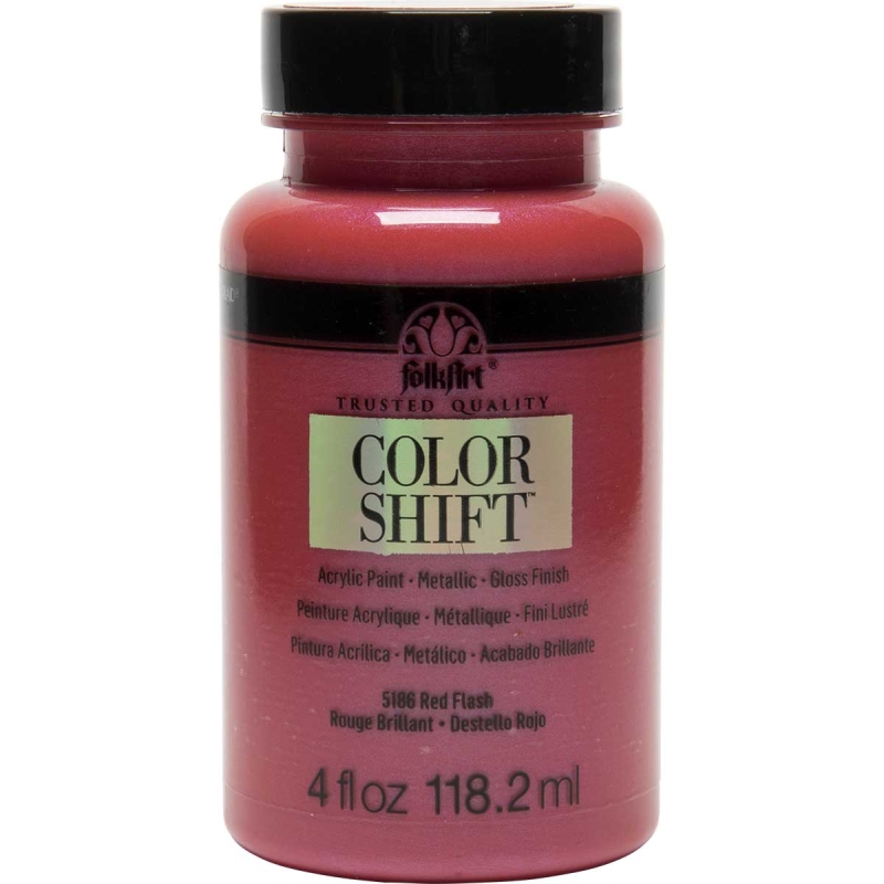 Red Flash FolkArt Colour Shift 4oz