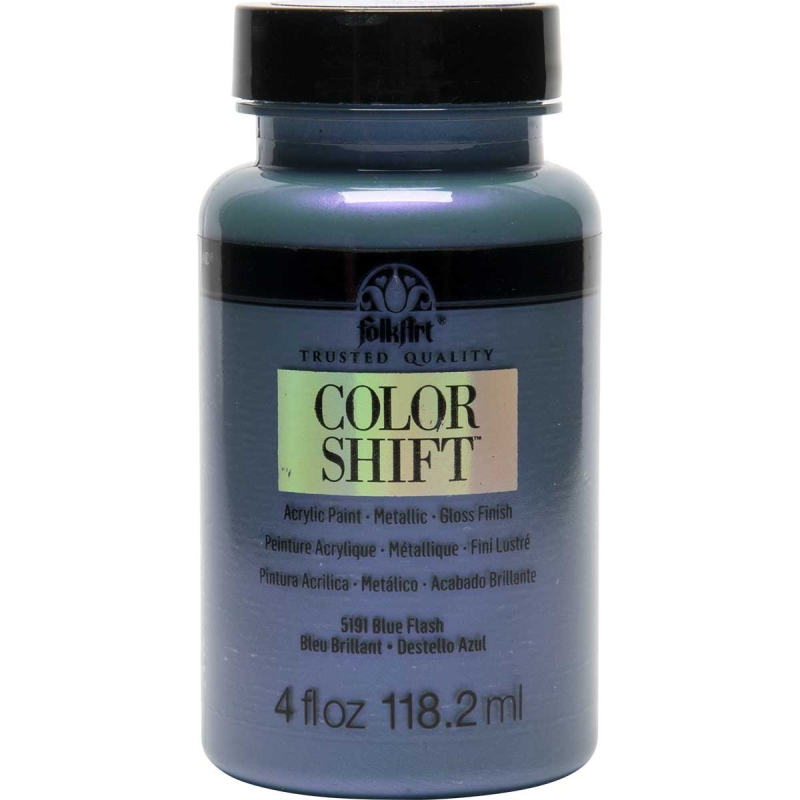 Blue Flash FolkArt Colour Shift 4oz