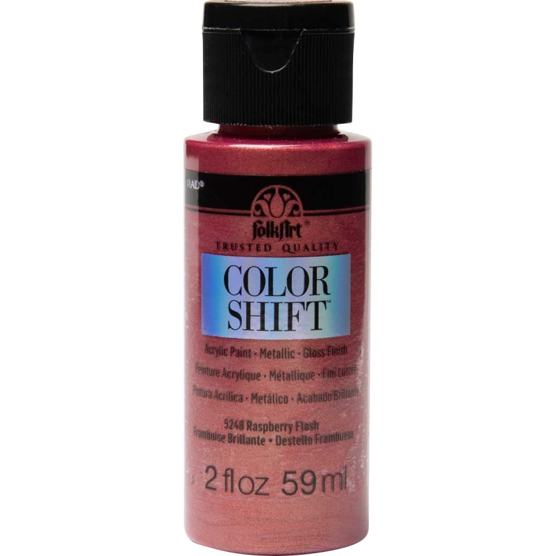 Raspberry Flash FolkArt Colour Shift 2oz