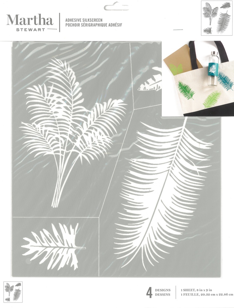 MARTHA STEWART CRAFTS PALMS STENCIL