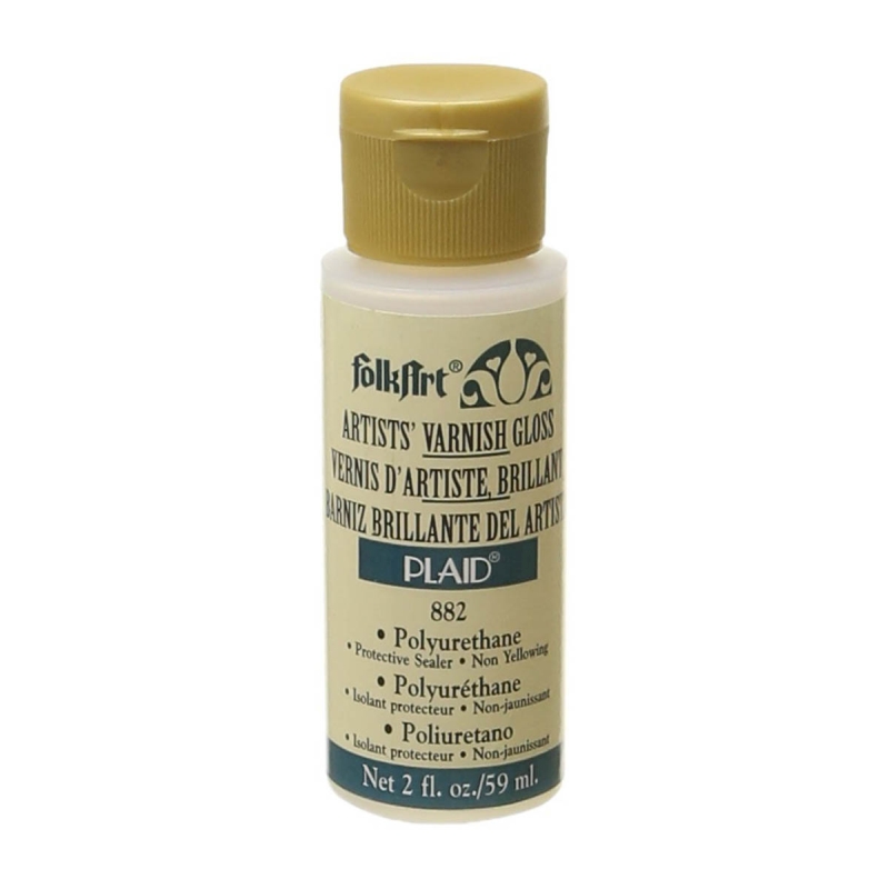 Gloss Artist Varnish FolkArt 2oz