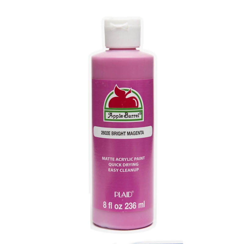 Bright Magenta  Apple Barrel - 8oz