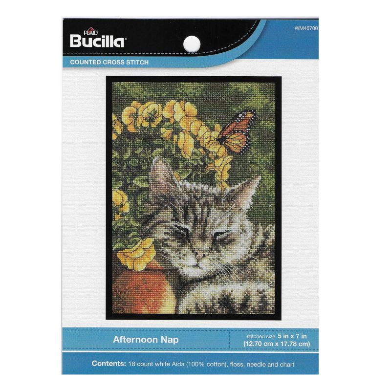 Afternoon Nap Cross Stitch Kit