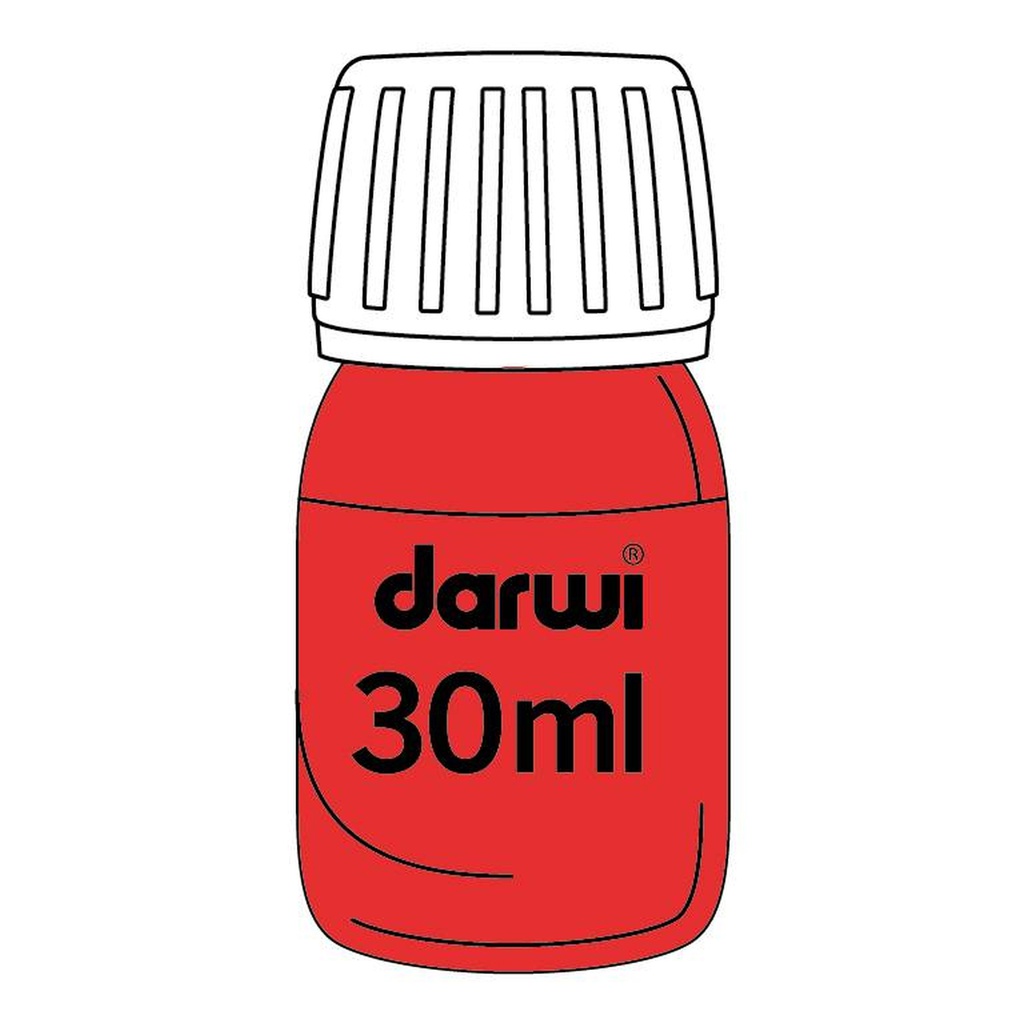 Acrylic Mat 30 ml Vermilion