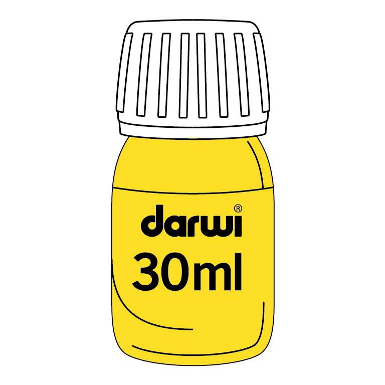 Acrylic Mat 30 ml Dark Yellow