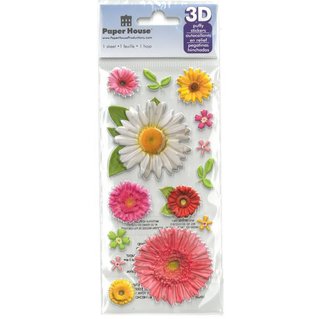 Daisies - Sticker - puffy