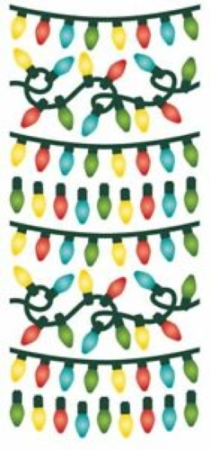 Christmas Lights - Sticker - puffy