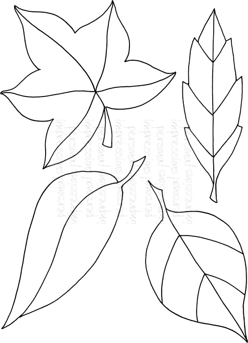 LM Zendoodle Leaves Set