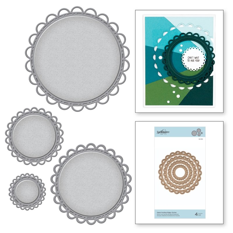 Open Scallop Edge Circles