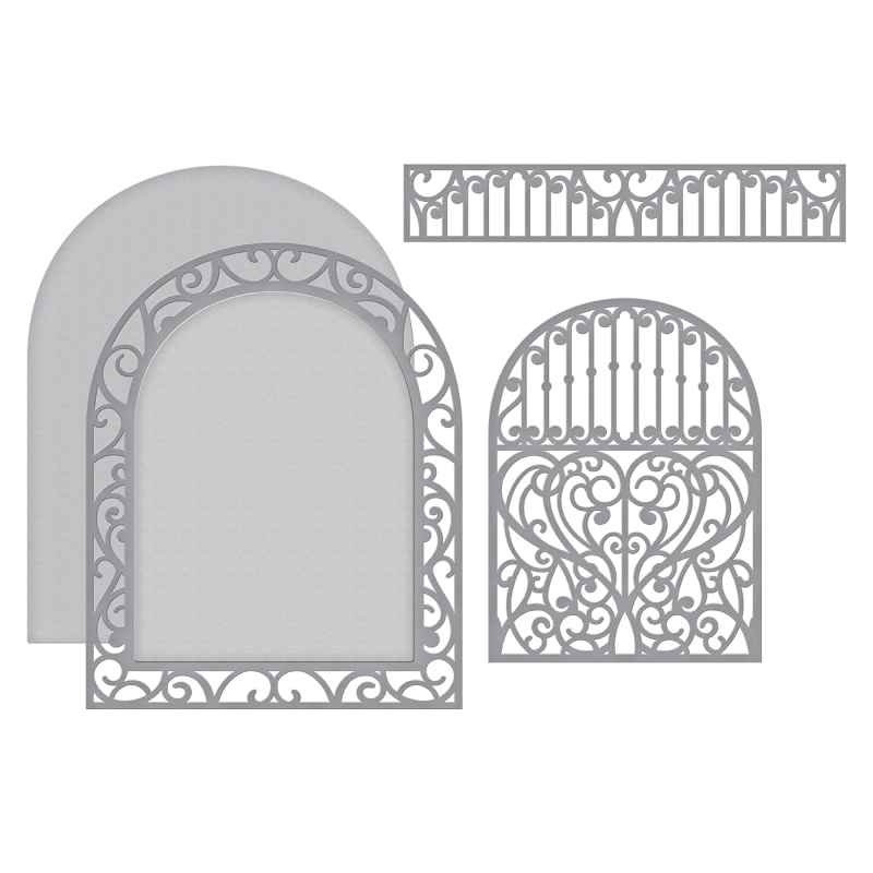 Ornamental Arch - Etched Dies