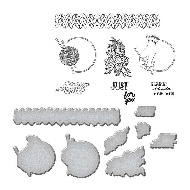 Yarn - Stamp & Die Set