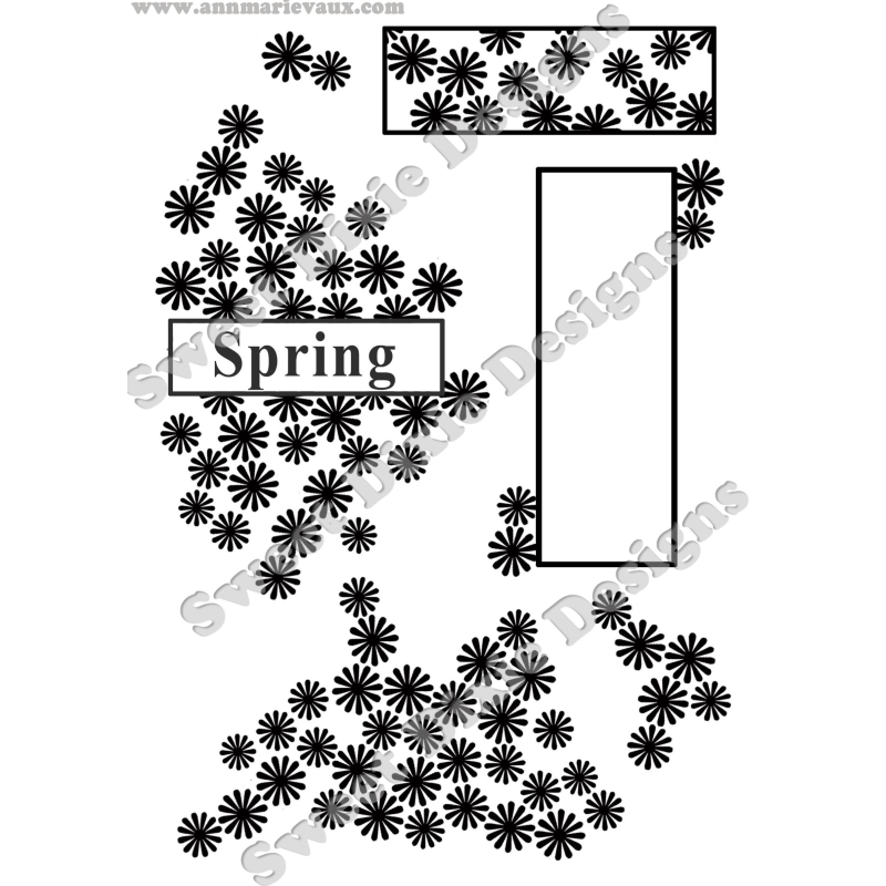 AV Spring Cluster Stamp Set