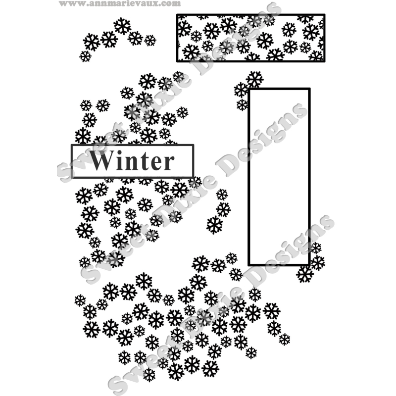 AV Winter Cluster Stamp Set