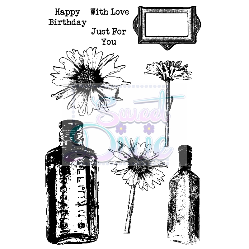 KA Daisy and Bottles A6