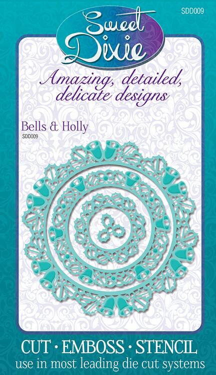 Bells & Holly Sweet Dixie Cutting Die