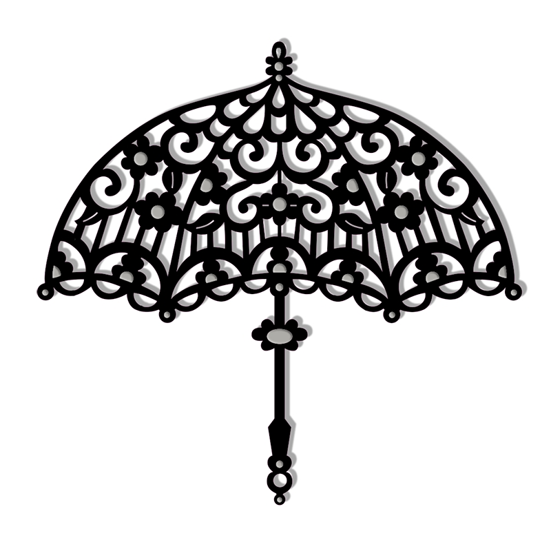 SD Filigree Parasol Sweet Dixie Cutting Die