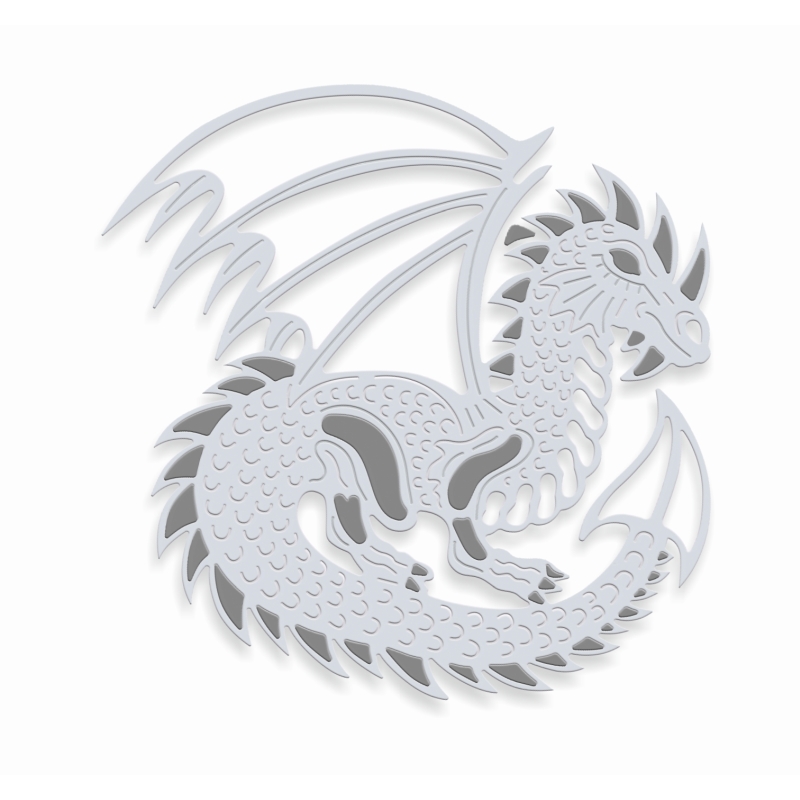 SD Large Dragon Sweet Dixie Cutting Die