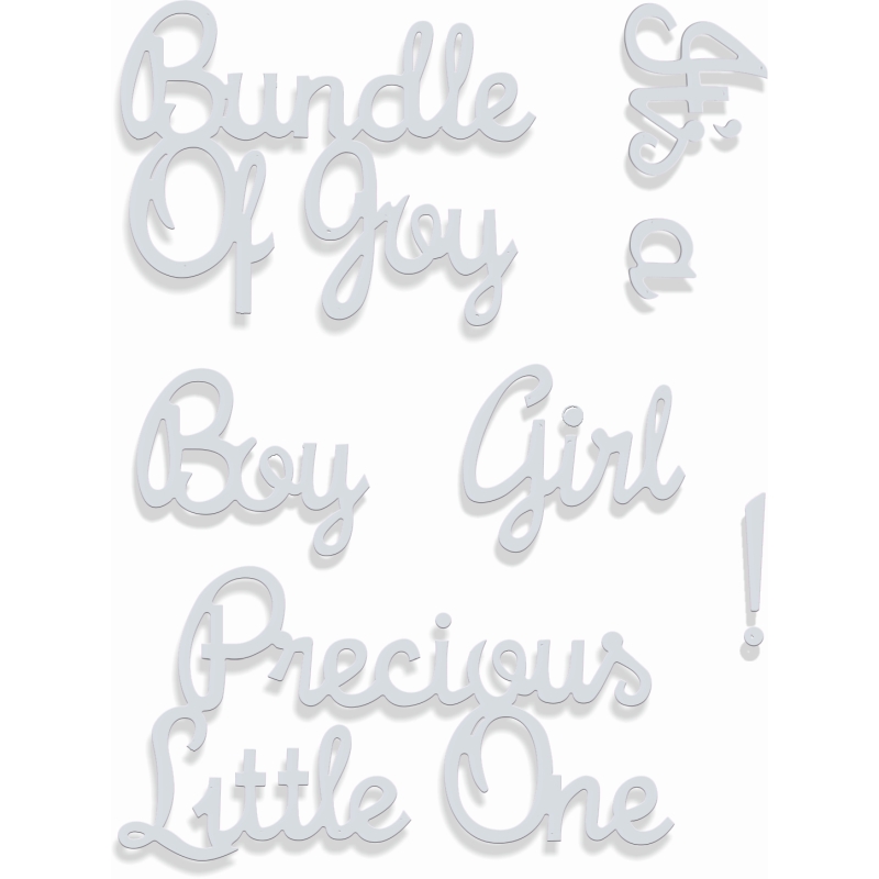 SD Bundle of Joy Sweet Dixie Cutting Die