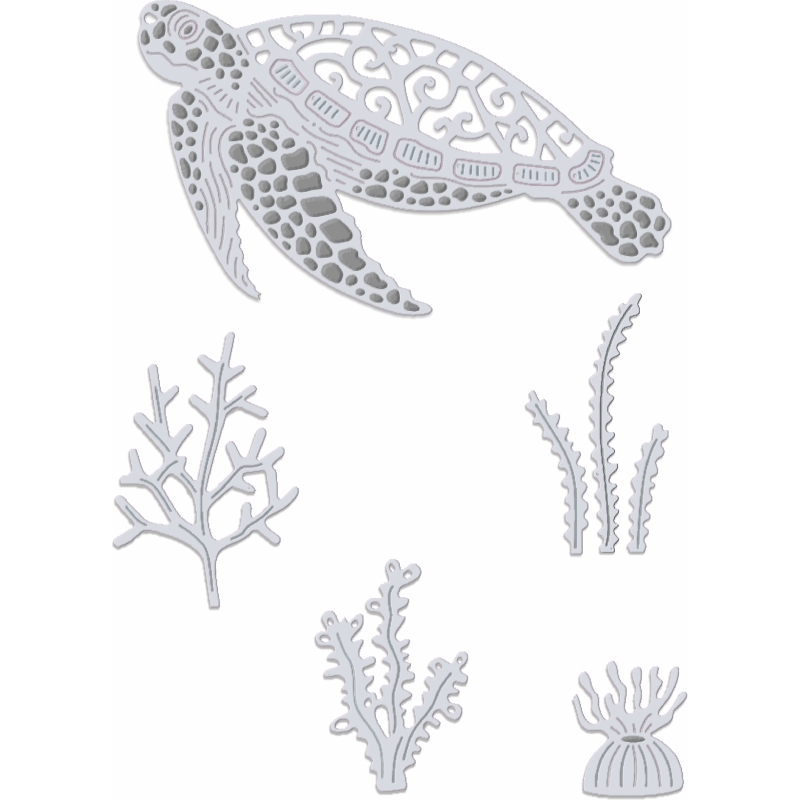 SD Sea Turtle Sweet Dixie Cutting Die