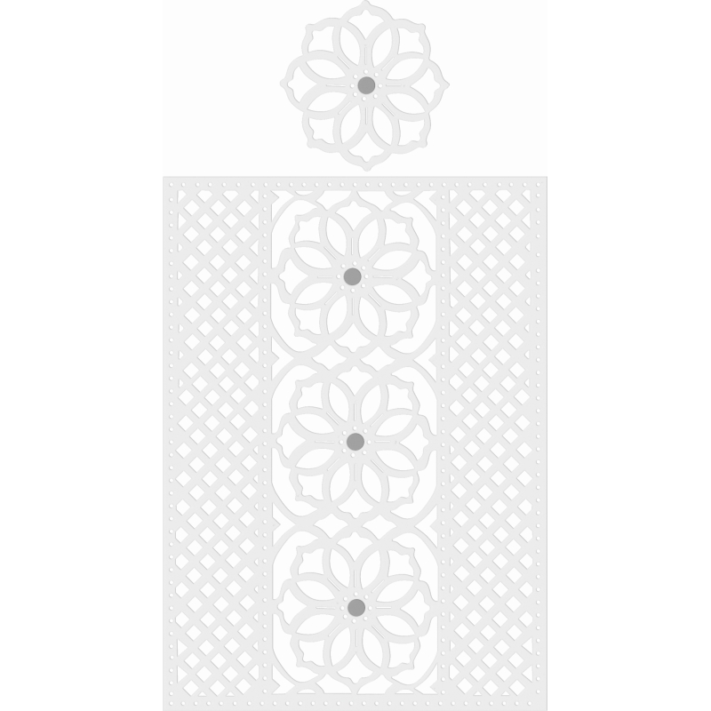 SD Trellis Rose Background Sweet Dixie Cutting Die