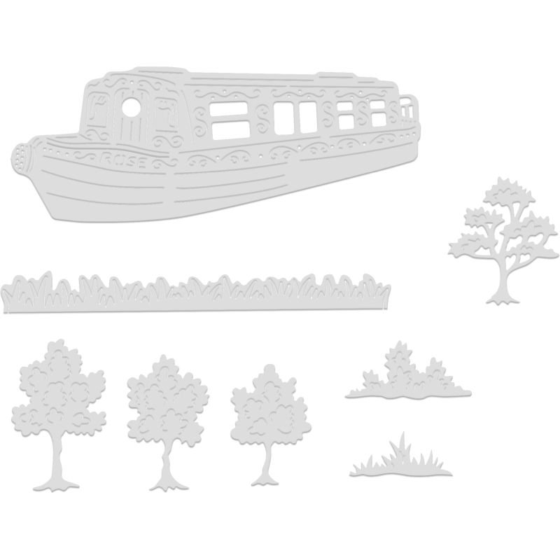 SD Narrow Boat Sweet Dixie Cutting Die