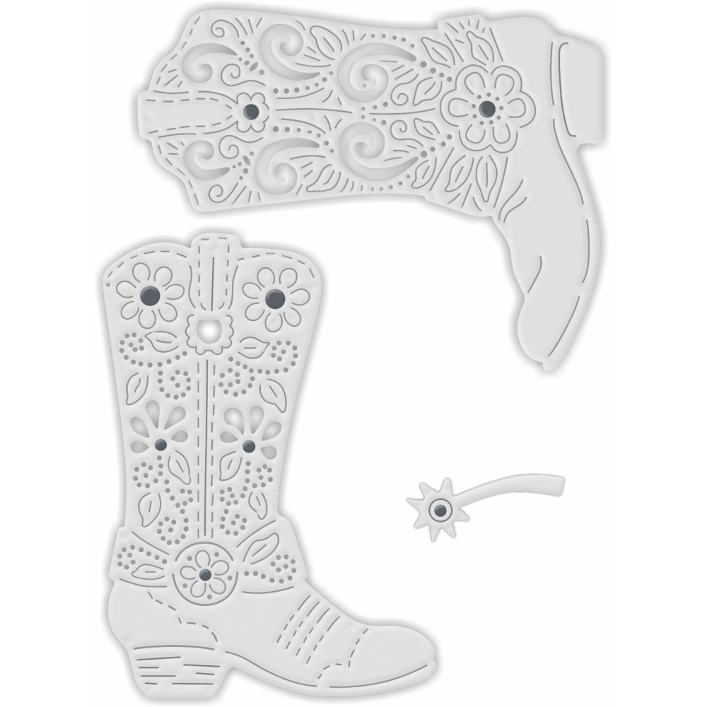 SD Cowboy Boots Sweet Dixie Cutting Die