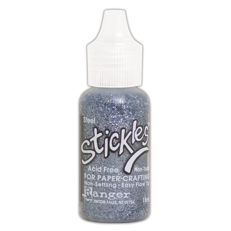 Stickles Glitter Glue Steel  