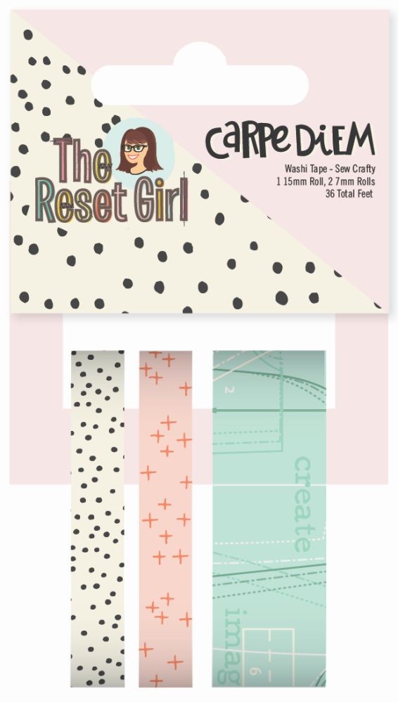 Washi Tape - The Reset Girl Sold in singles