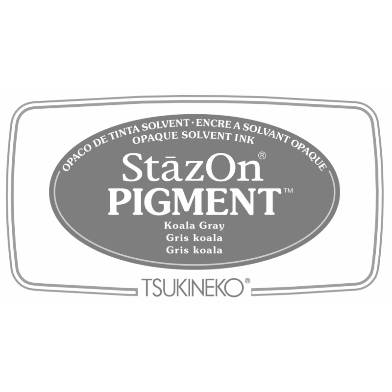 Stazon Pigment Pad Koala Gray