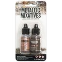 Alcohol Ink Kit Mixative Rose Gold Gunmetal