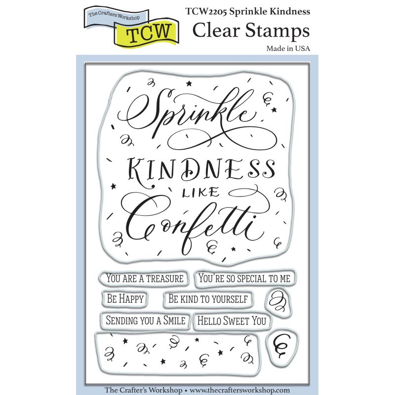 Sprinkle Kindness 4x6 Stamp Set