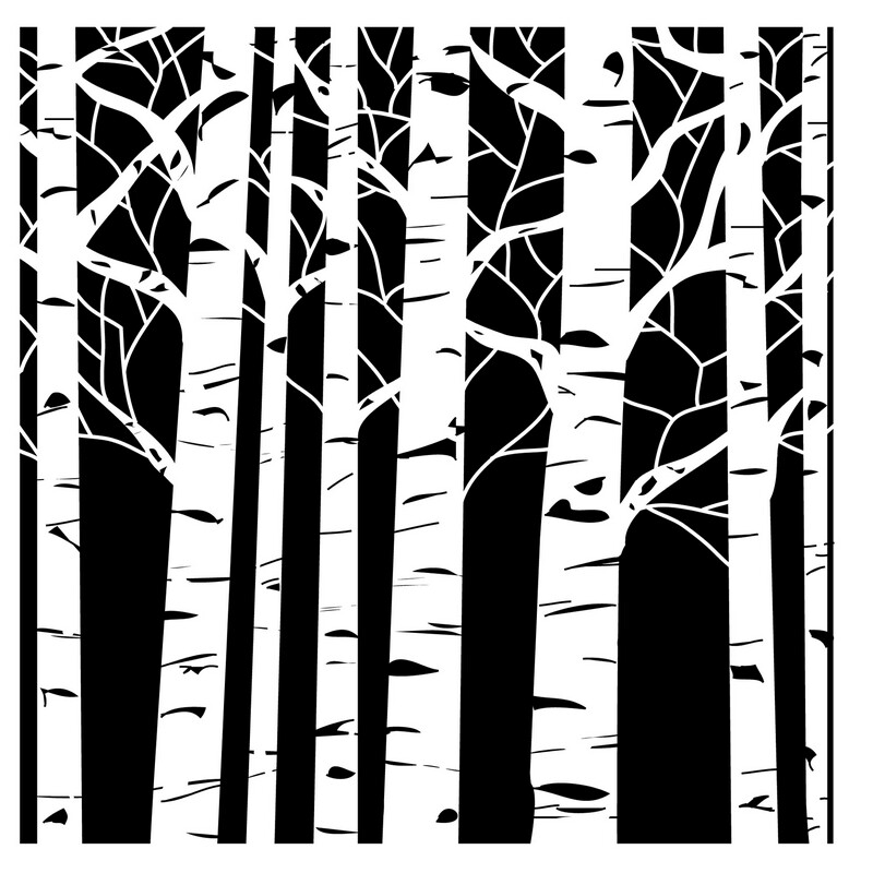 Mini Template Aspen Trees