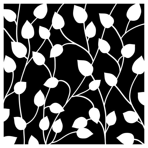 6x6 Stencil Climbing Vine