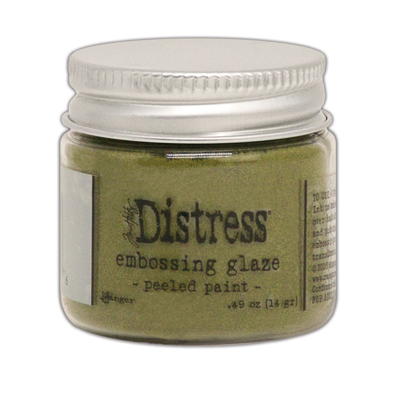 Distress Emboss Glaze Peeled Paint