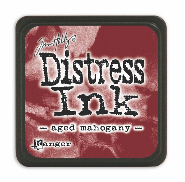 Distress Ink Pad Mini Aged Mahogany