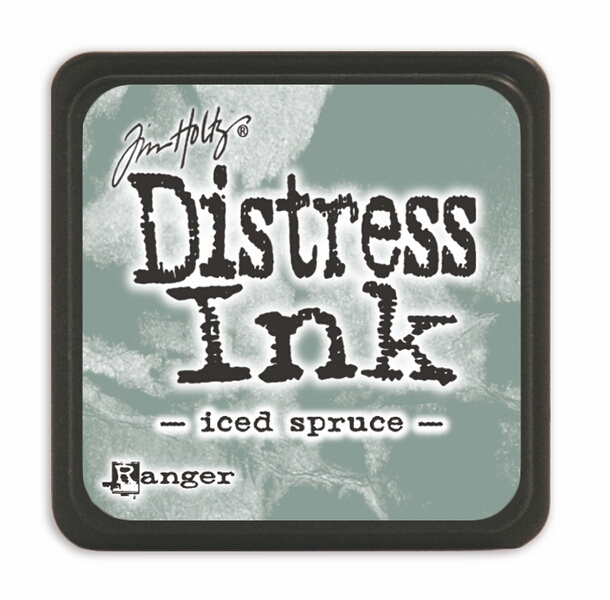 Distress Ink Pad Mini Iced Spruce