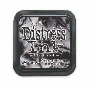 Distress Ink Pad Black Soot